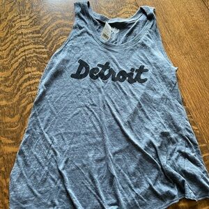 Gray Detroit Tank Top